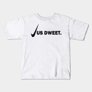 JUS DWEET - IN BLACK AND BLACK - CARNIVAL CARIBANA PARTY TRINI DJ Kids T-Shirt